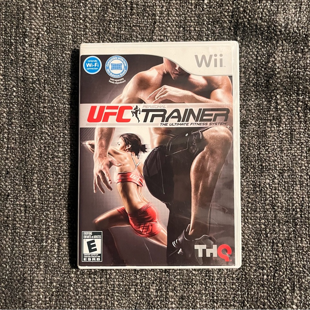 UFC Personal Trainer Nintendo Wii Game